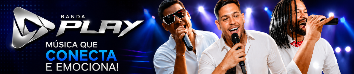 Banner publicitário Banda Play